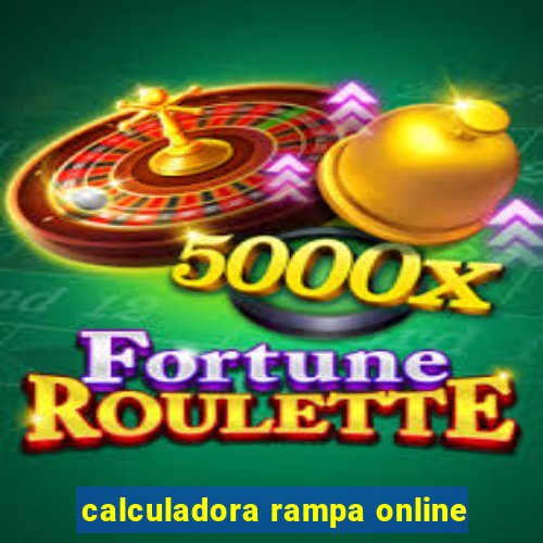 calculadora rampa online