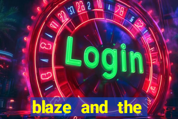 blaze and the monster machines logo font