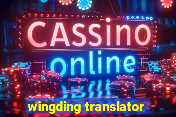 wingding translator