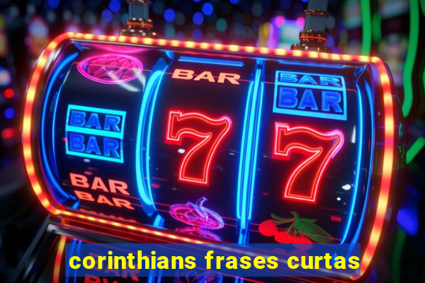 corinthians frases curtas