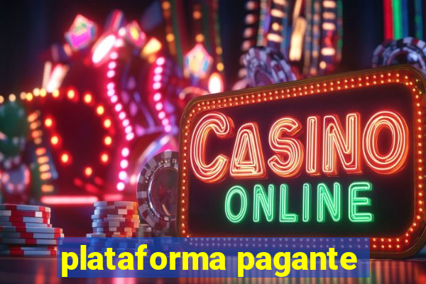 plataforma pagante