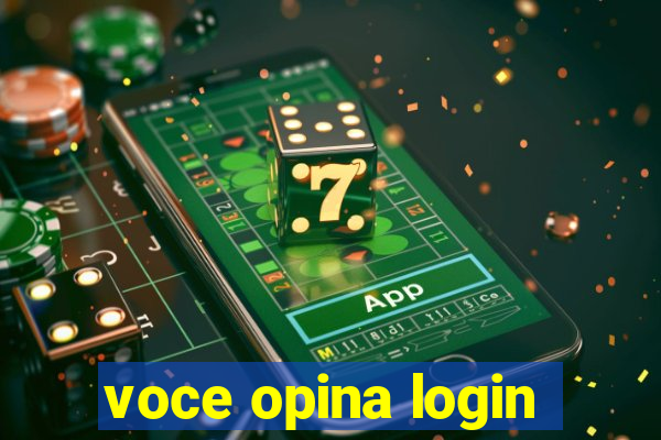 voce opina login