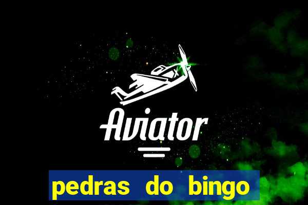 pedras do bingo para imprimir