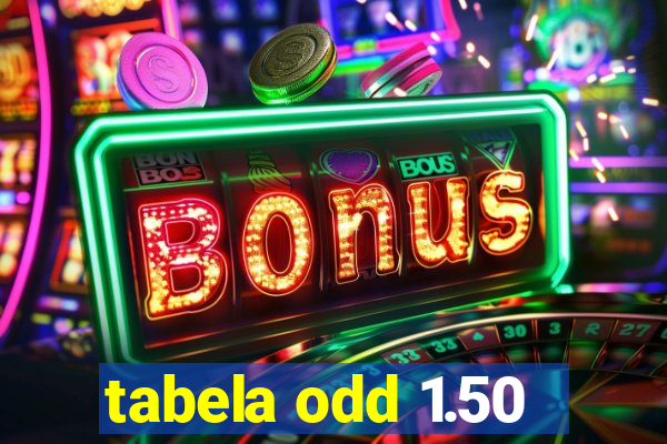 tabela odd 1.50