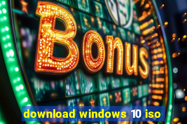 download windows 10 iso