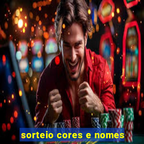 sorteio cores e nomes