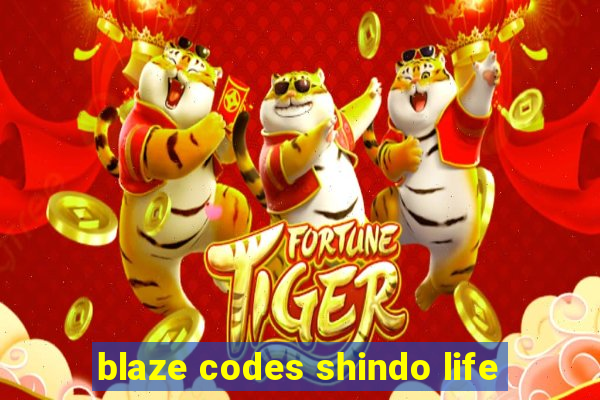 blaze codes shindo life