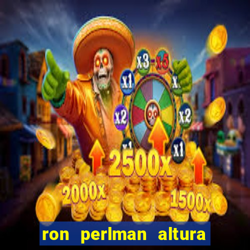 ron perlman altura e peso