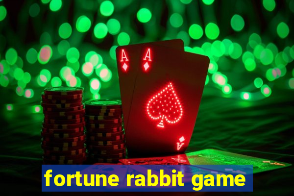 fortune rabbit game