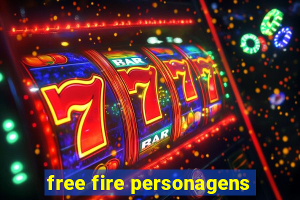 free fire personagens