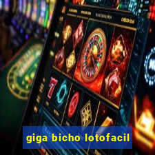 giga bicho lotofacil