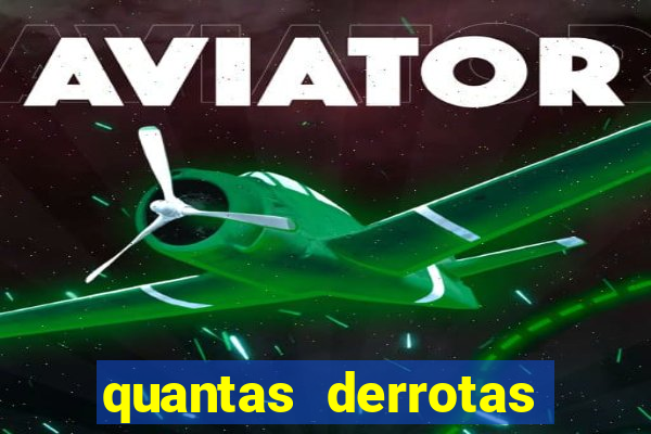 quantas derrotas teve o flamengo em 2019