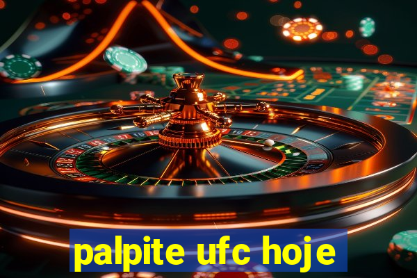 palpite ufc hoje