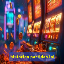 historico partidas lol