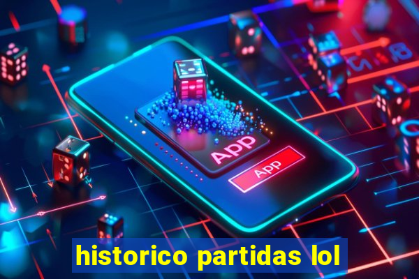 historico partidas lol