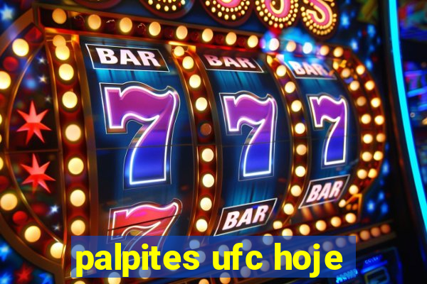 palpites ufc hoje