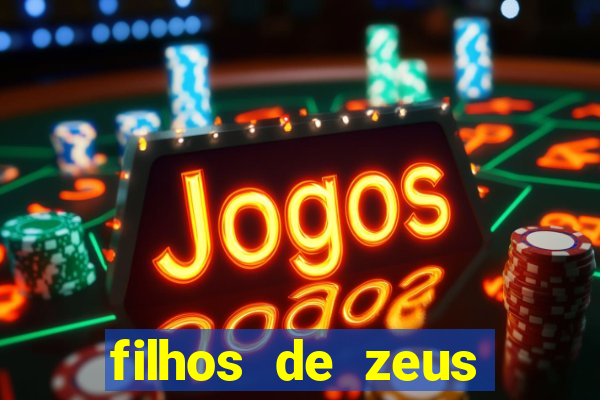 filhos de zeus mitologia grega