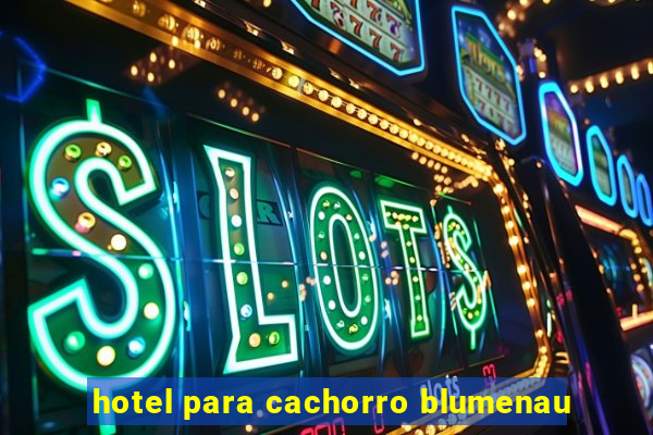 hotel para cachorro blumenau