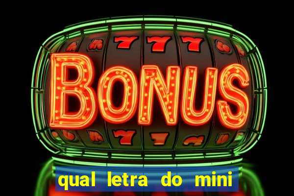 qual letra do mini dolar hoje