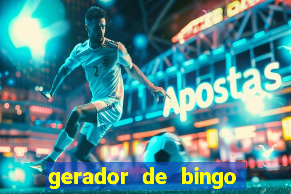 gerador de bingo de palavras