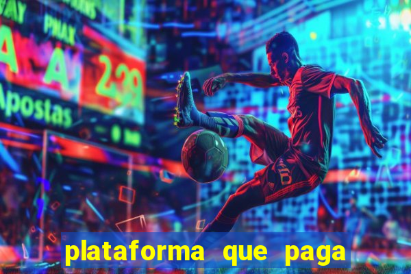 plataforma que paga fortune tiger