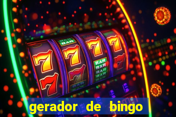 gerador de bingo cha de bebe