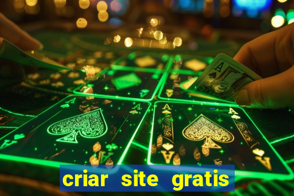 criar site gratis de jogos