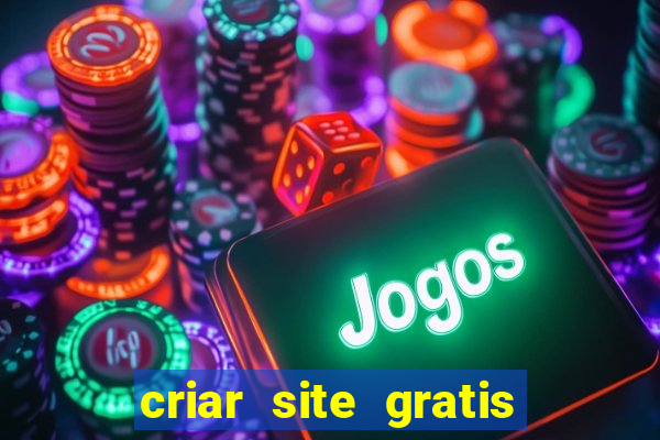 criar site gratis de jogos