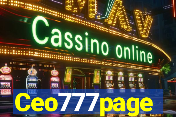 Ceo777page