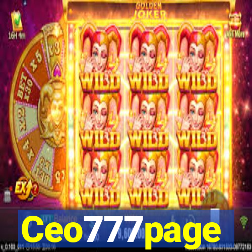 Ceo777page