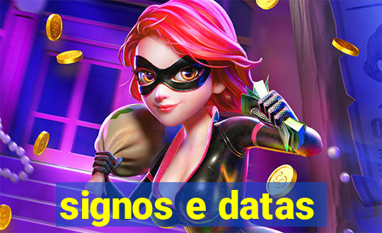 signos e datas