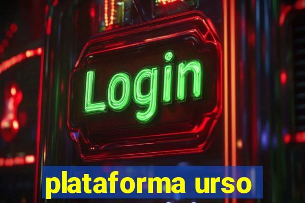 plataforma urso