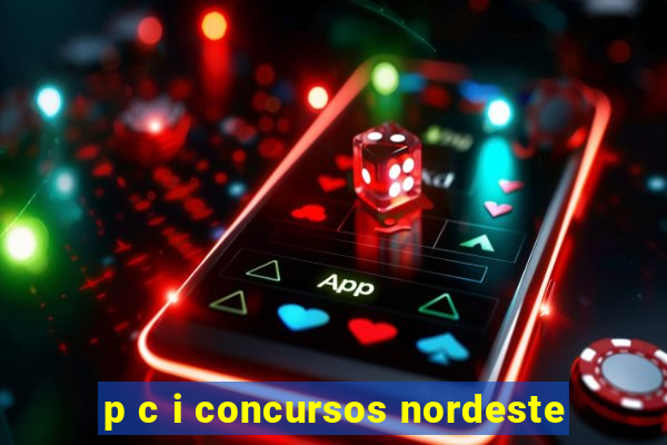 p c i concursos nordeste