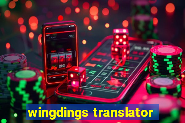 wingdings translator