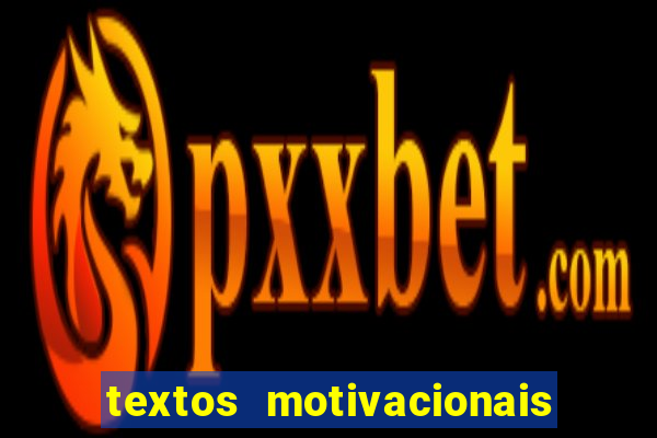 textos motivacionais para equipes