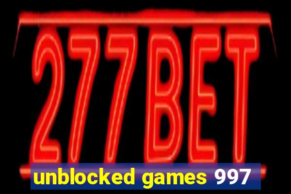 unblocked games 997