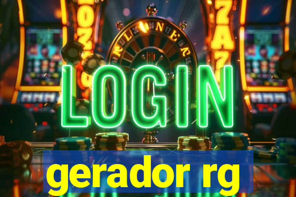 gerador rg