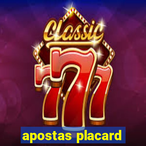 apostas placard