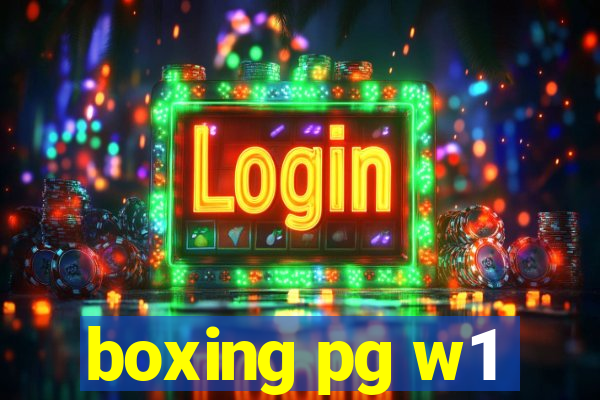 boxing pg w1