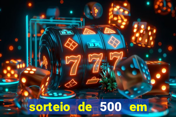 sorteio de 500 em cash toda segunda feira novibet como funciona