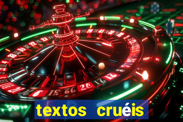 textos cruéis demais para serem lidos rapidamente pdf