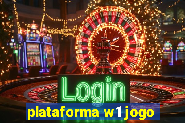 plataforma w1 jogo