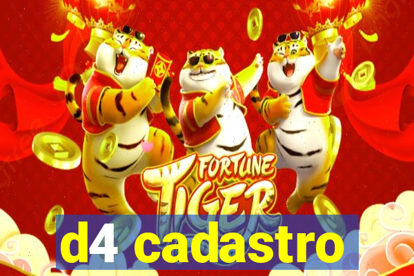 d4 cadastro